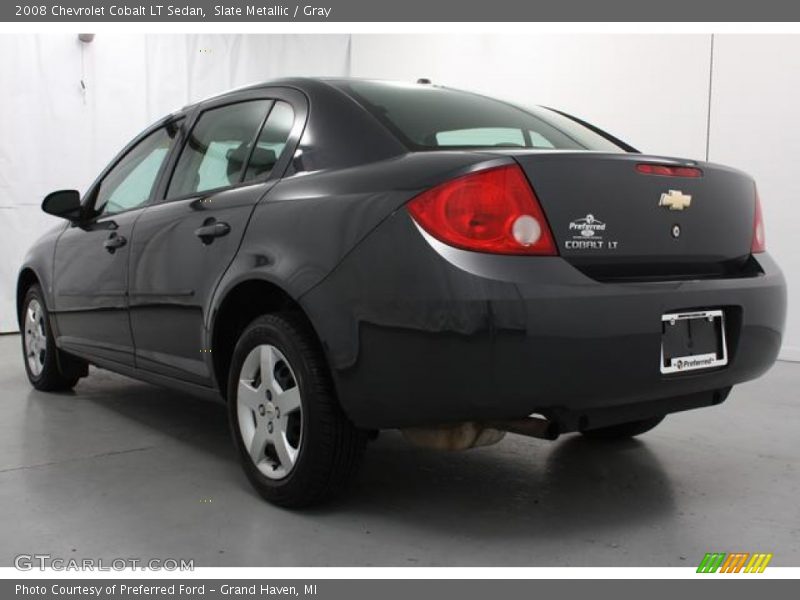 Slate Metallic / Gray 2008 Chevrolet Cobalt LT Sedan