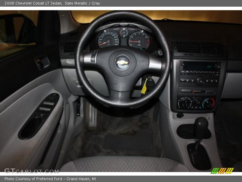 Slate Metallic / Gray 2008 Chevrolet Cobalt LT Sedan