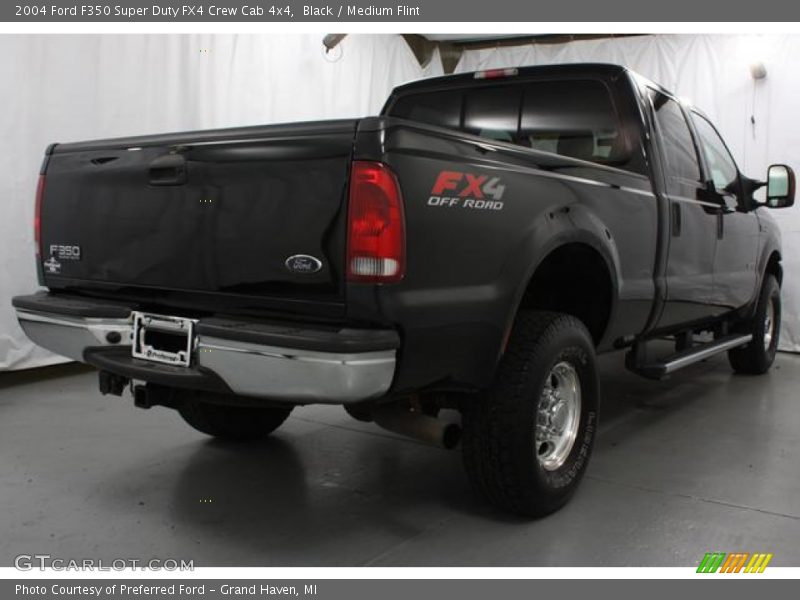 Black / Medium Flint 2004 Ford F350 Super Duty FX4 Crew Cab 4x4