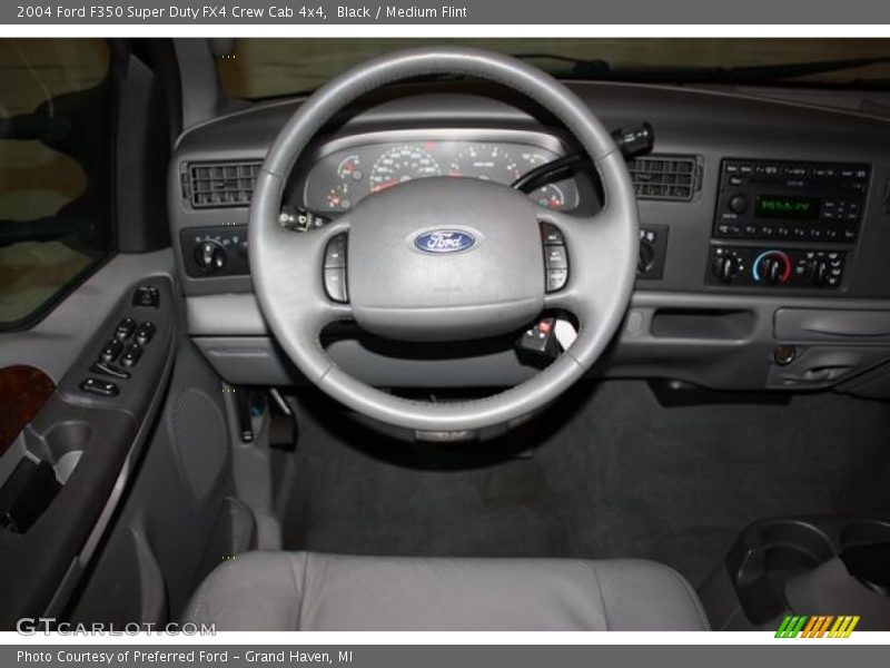 Black / Medium Flint 2004 Ford F350 Super Duty FX4 Crew Cab 4x4