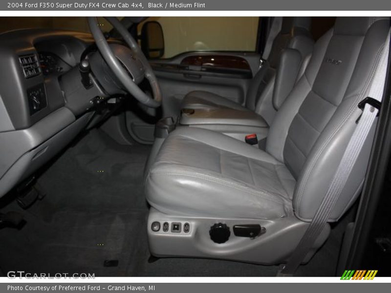 Black / Medium Flint 2004 Ford F350 Super Duty FX4 Crew Cab 4x4