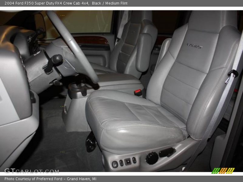 Black / Medium Flint 2004 Ford F350 Super Duty FX4 Crew Cab 4x4