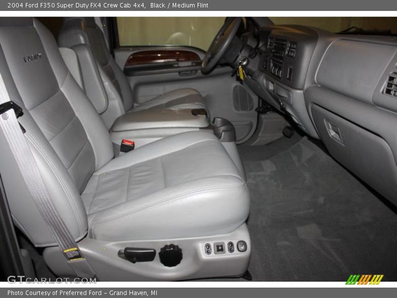 Black / Medium Flint 2004 Ford F350 Super Duty FX4 Crew Cab 4x4