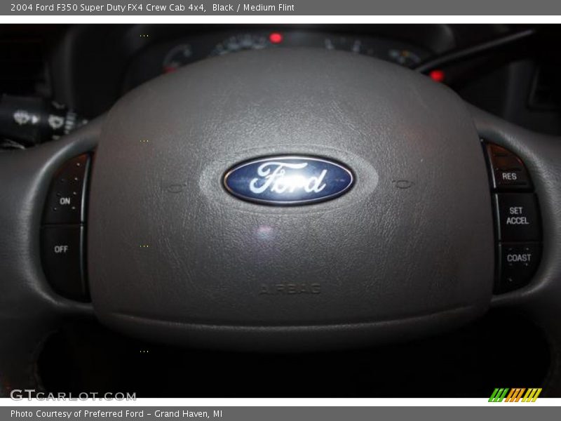 Black / Medium Flint 2004 Ford F350 Super Duty FX4 Crew Cab 4x4