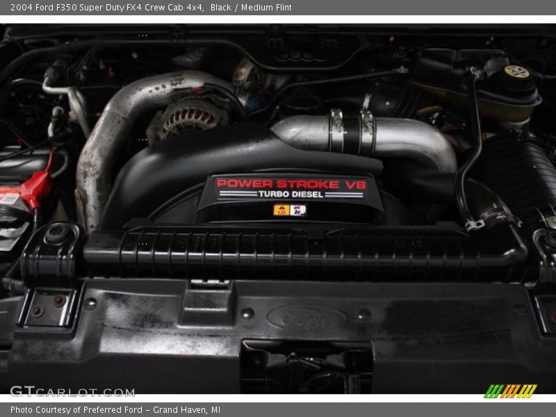 Black / Medium Flint 2004 Ford F350 Super Duty FX4 Crew Cab 4x4