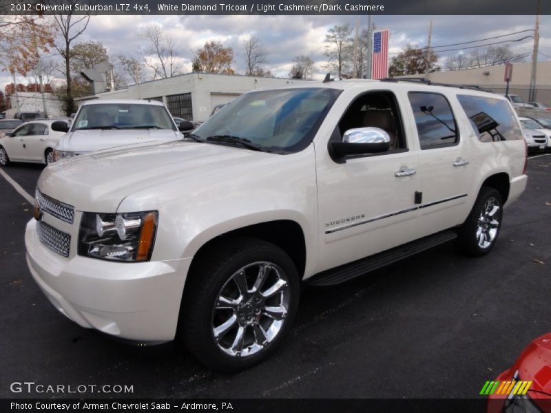 Front 3/4 View of 2012 Suburban LTZ 4x4