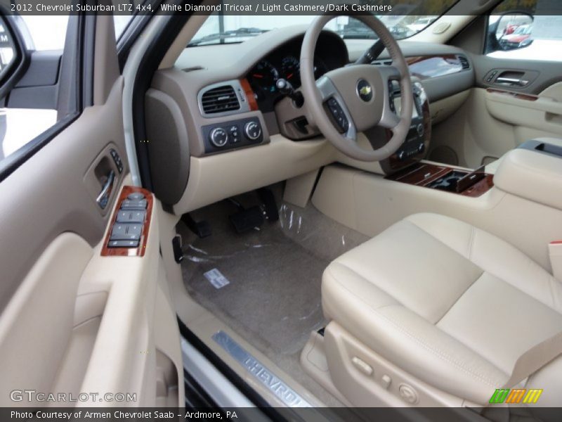 2012 Suburban LTZ 4x4 Light Cashmere/Dark Cashmere Interior