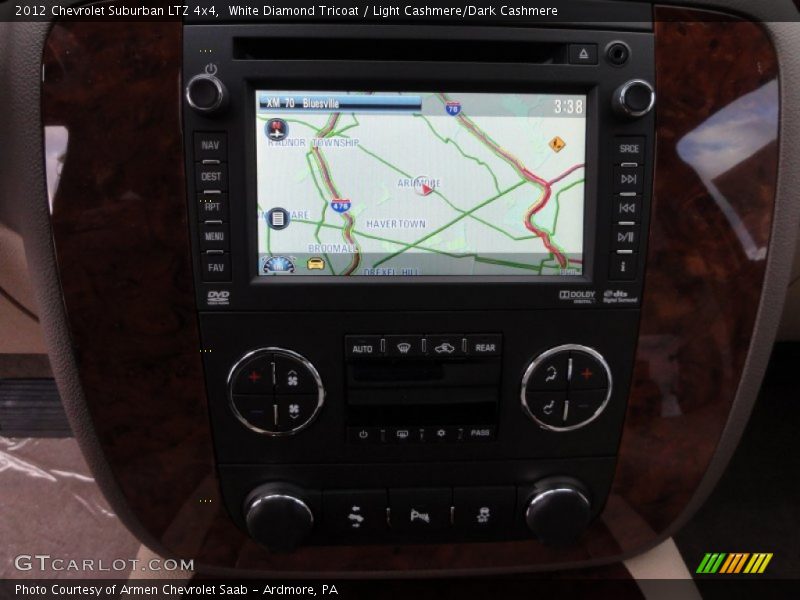 Navigation of 2012 Suburban LTZ 4x4