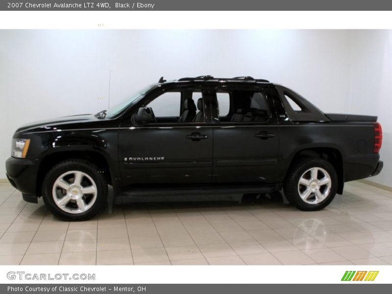 Black / Ebony 2007 Chevrolet Avalanche LTZ 4WD