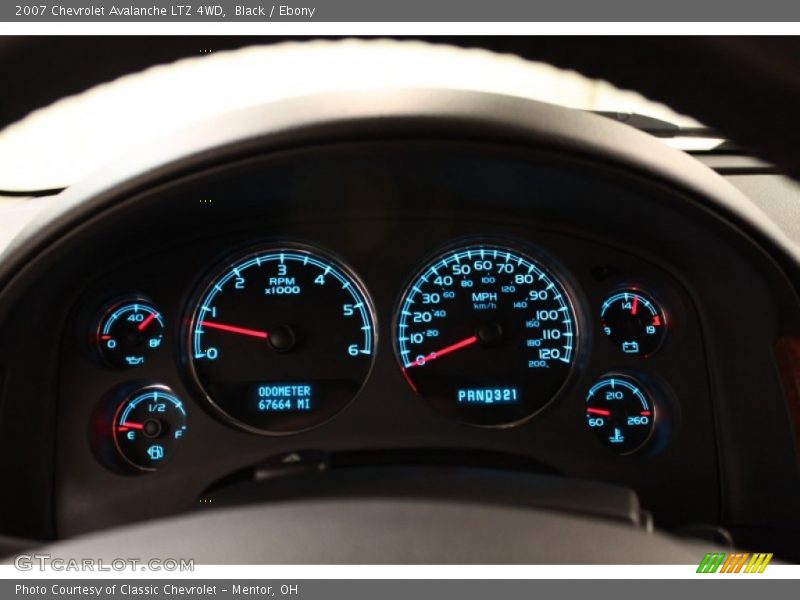  2007 Avalanche LTZ 4WD LTZ 4WD Gauges