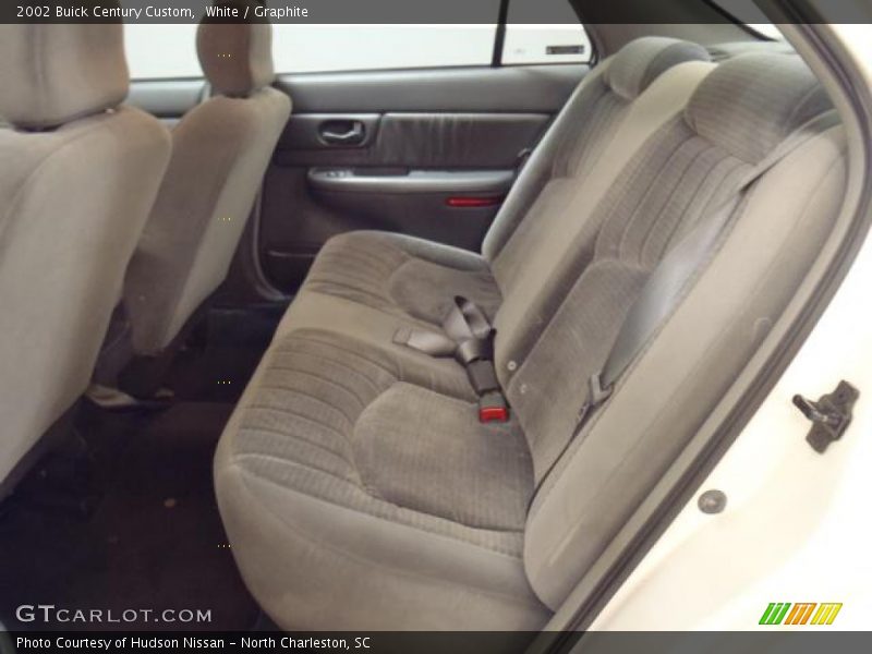 White / Graphite 2002 Buick Century Custom