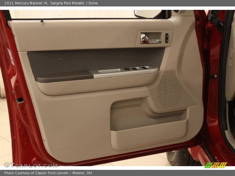 Sangria Red Metallic / Stone 2011 Mercury Mariner I4