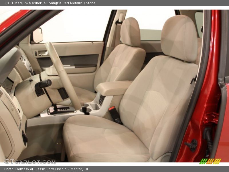 Sangria Red Metallic / Stone 2011 Mercury Mariner I4