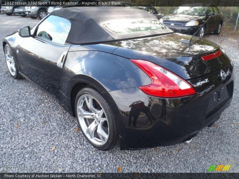 Magnetic Black / Black 2012 Nissan 370Z Sport Touring Roadster