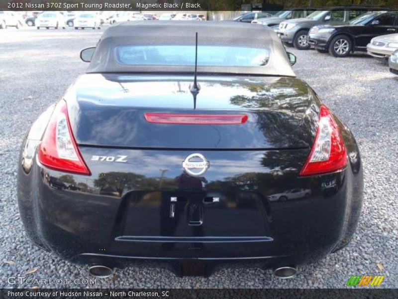 Magnetic Black / Black 2012 Nissan 370Z Sport Touring Roadster