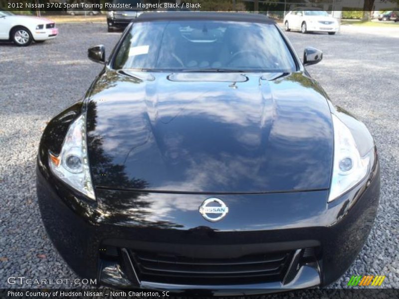 Magnetic Black / Black 2012 Nissan 370Z Sport Touring Roadster