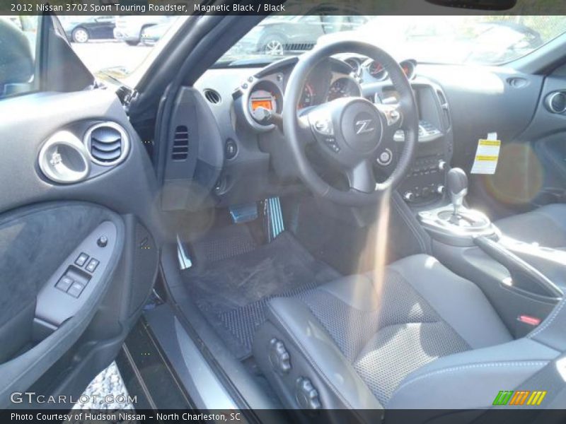 Magnetic Black / Black 2012 Nissan 370Z Sport Touring Roadster