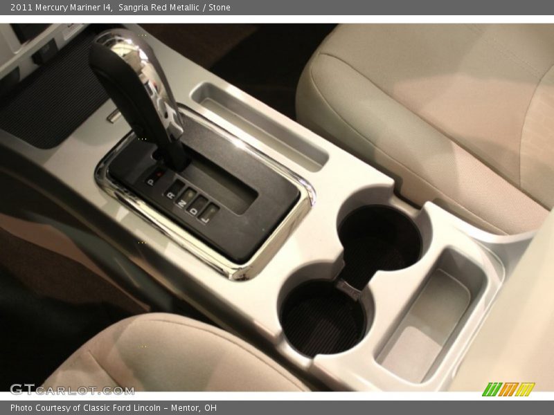 Sangria Red Metallic / Stone 2011 Mercury Mariner I4
