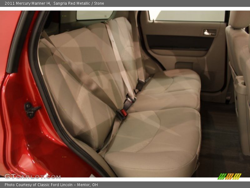 Sangria Red Metallic / Stone 2011 Mercury Mariner I4