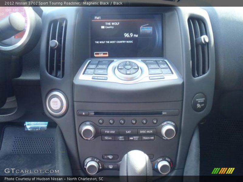Magnetic Black / Black 2012 Nissan 370Z Sport Touring Roadster