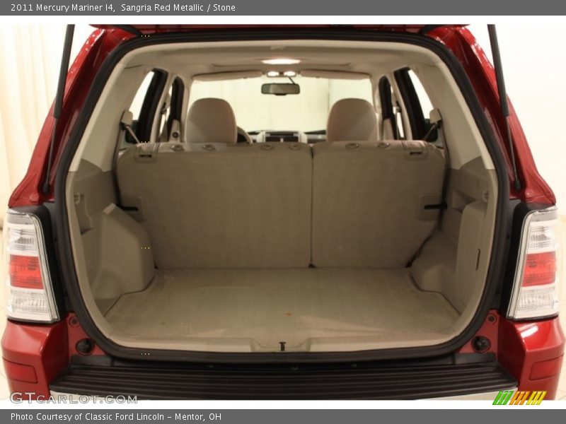 Sangria Red Metallic / Stone 2011 Mercury Mariner I4