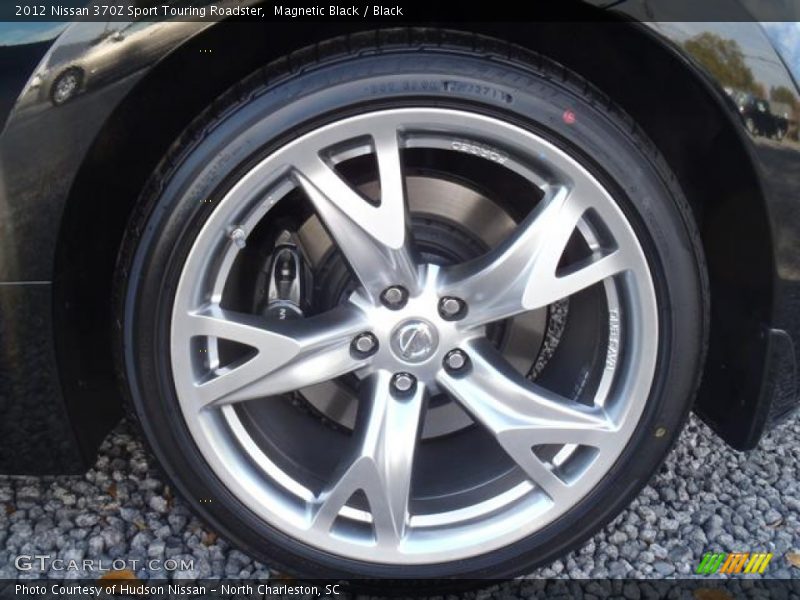Sport Package 19" Rays forged alloy wheels - 2012 Nissan 370Z Sport Touring Roadster