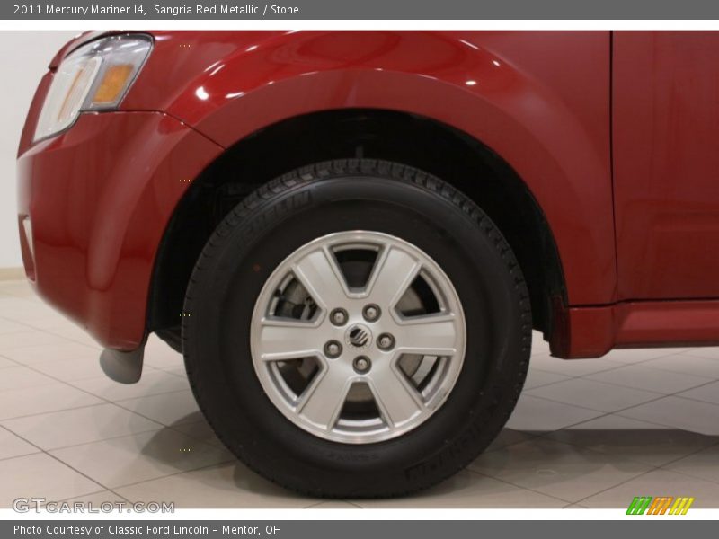 Sangria Red Metallic / Stone 2011 Mercury Mariner I4