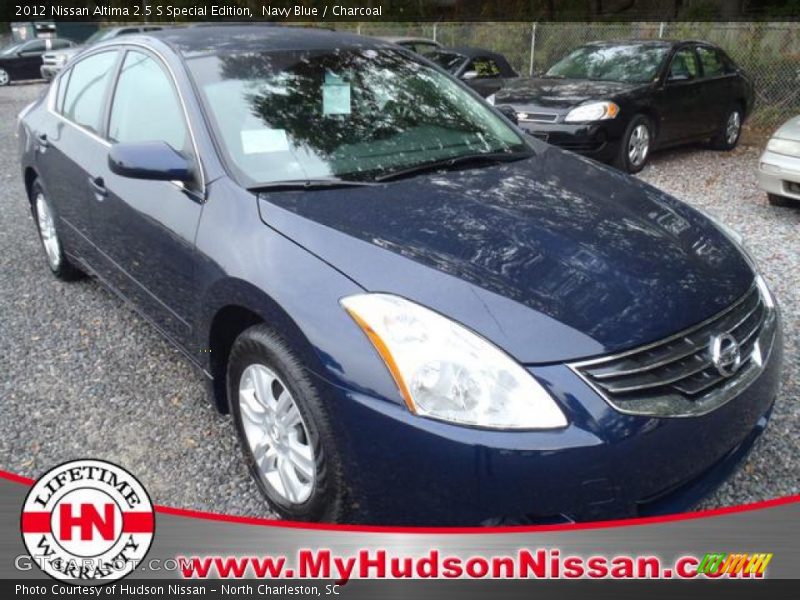 Navy Blue / Charcoal 2012 Nissan Altima 2.5 S Special Edition