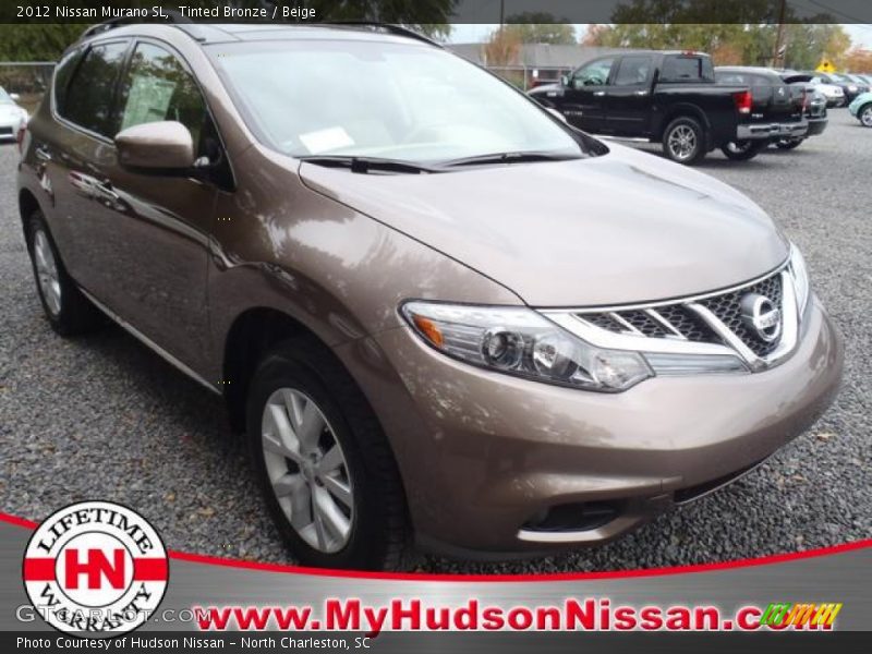 Tinted Bronze / Beige 2012 Nissan Murano SL