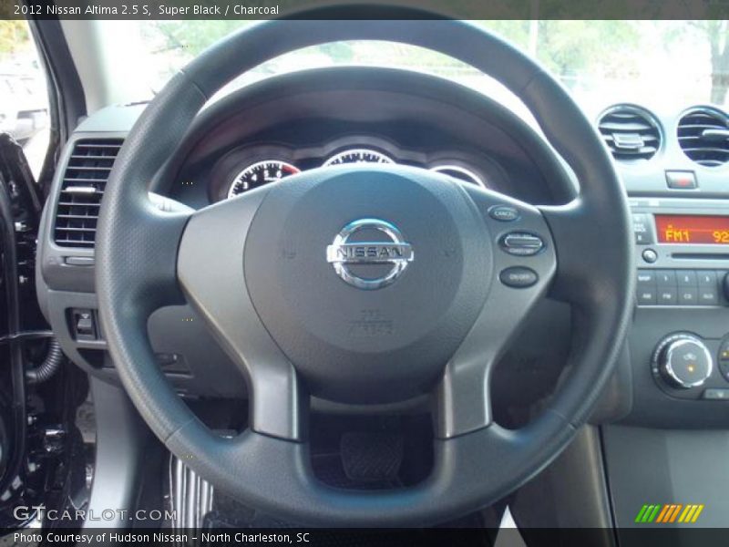 Super Black / Charcoal 2012 Nissan Altima 2.5 S
