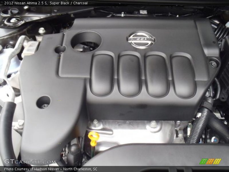 Super Black / Charcoal 2012 Nissan Altima 2.5 S
