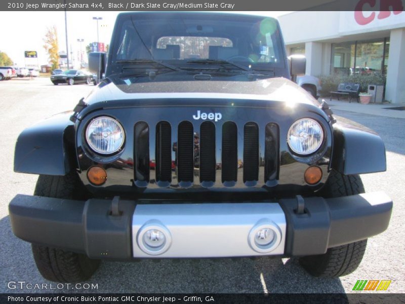 Black / Dark Slate Gray/Medium Slate Gray 2010 Jeep Wrangler Sahara 4x4