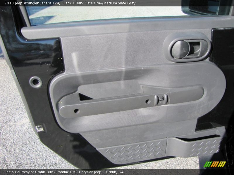 Black / Dark Slate Gray/Medium Slate Gray 2010 Jeep Wrangler Sahara 4x4