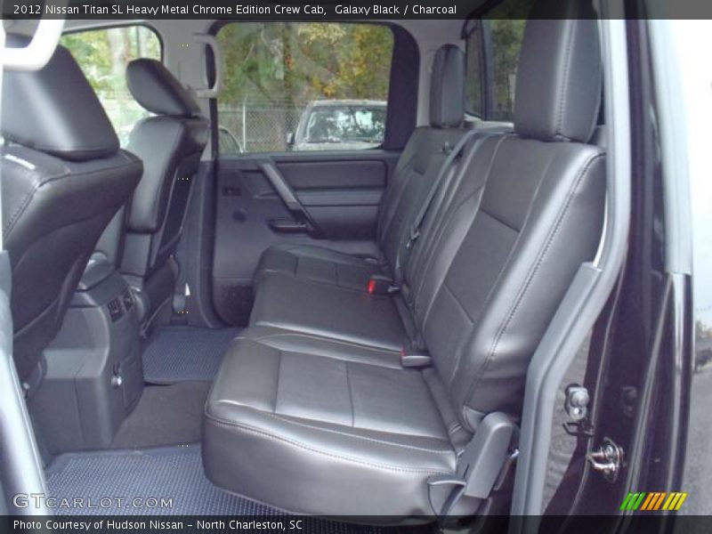  2012 Titan SL Heavy Metal Chrome Edition Crew Cab Charcoal Interior