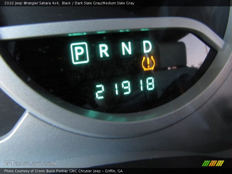 Black / Dark Slate Gray/Medium Slate Gray 2010 Jeep Wrangler Sahara 4x4