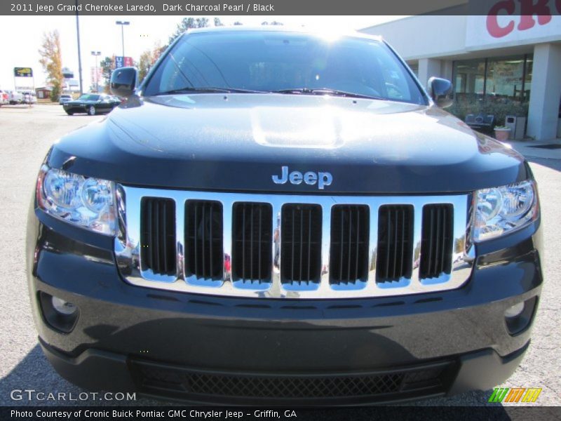 Dark Charcoal Pearl / Black 2011 Jeep Grand Cherokee Laredo