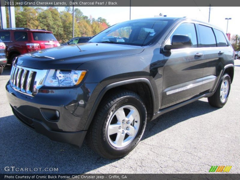 Dark Charcoal Pearl / Black 2011 Jeep Grand Cherokee Laredo
