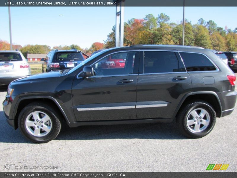 Dark Charcoal Pearl / Black 2011 Jeep Grand Cherokee Laredo