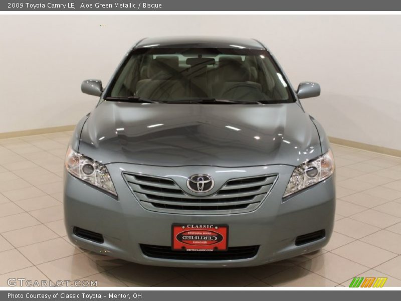 Aloe Green Metallic / Bisque 2009 Toyota Camry LE