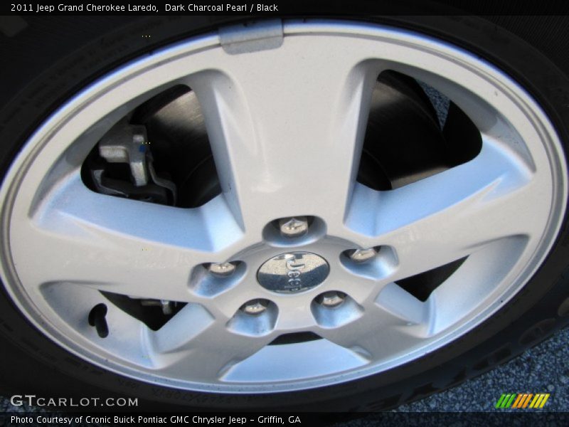 Dark Charcoal Pearl / Black 2011 Jeep Grand Cherokee Laredo