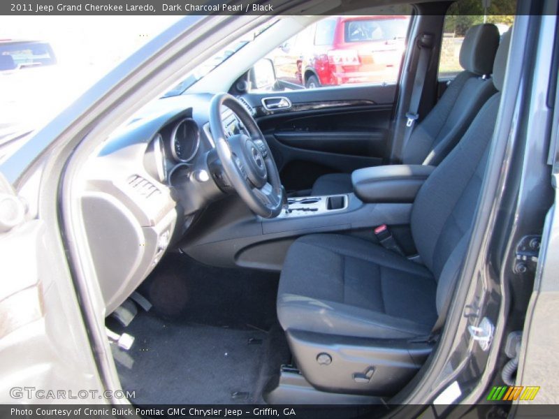 Dark Charcoal Pearl / Black 2011 Jeep Grand Cherokee Laredo