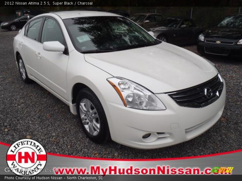 Super Black / Charcoal 2012 Nissan Altima 2.5 S