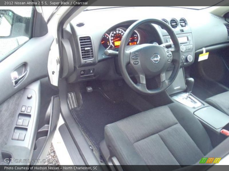 Super Black / Charcoal 2012 Nissan Altima 2.5 S