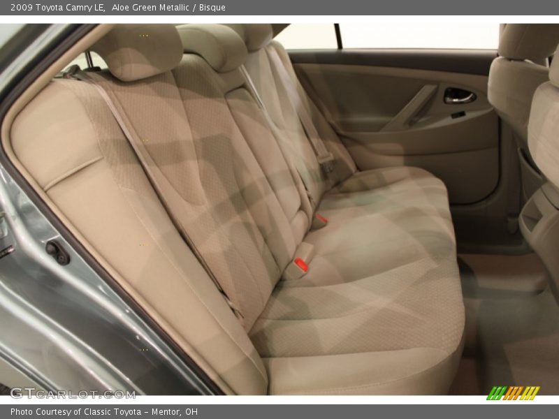 Aloe Green Metallic / Bisque 2009 Toyota Camry LE