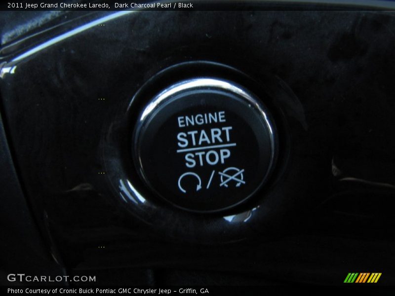 Dark Charcoal Pearl / Black 2011 Jeep Grand Cherokee Laredo