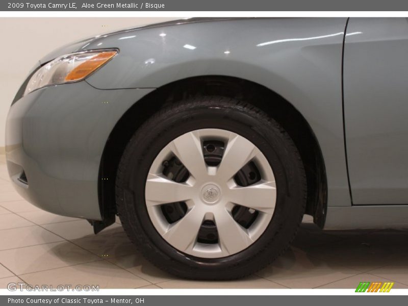 Aloe Green Metallic / Bisque 2009 Toyota Camry LE