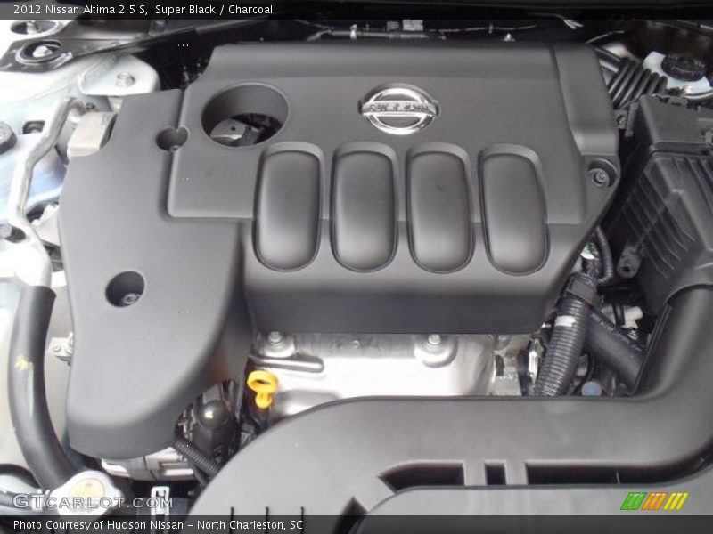 Super Black / Charcoal 2012 Nissan Altima 2.5 S