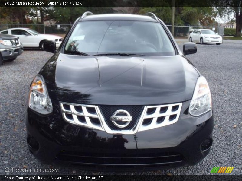 Super Black / Black 2012 Nissan Rogue SV