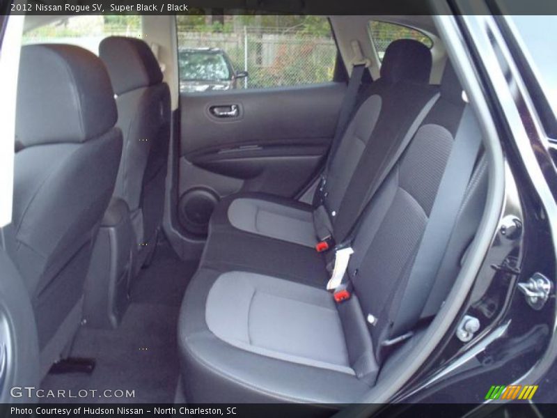 Super Black / Black 2012 Nissan Rogue SV