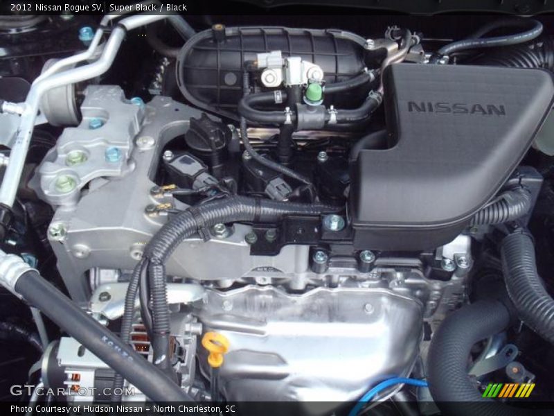 Super Black / Black 2012 Nissan Rogue SV